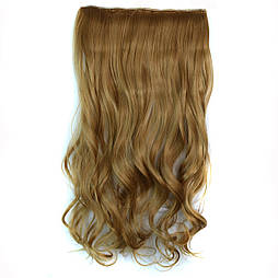 Штучне волосся на шпильках хвилясте. Колір #22 Моко блонд