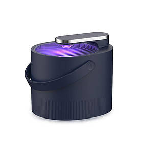 Пастка для комарів, знищувач комах LED Electric Mosquito Killer Lamp синя