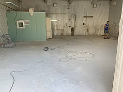 Обеспыливание бетонного пола 1