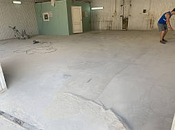 Обеспыливание бетонного пола 2