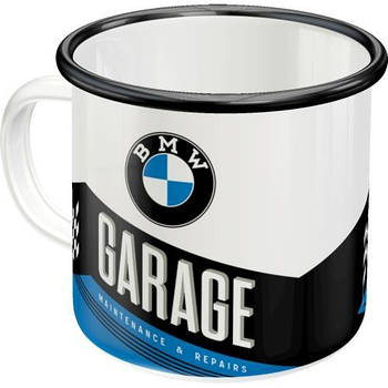 Емальована чашка BMW - Garage | Ностальгічне-Art 43216