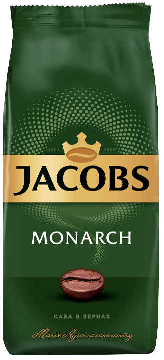 Кава в зернах Jacobs Monarch Classic 250 г м/у