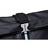 Рюкзак міський Ozuko RollTop 8982 чорний, фото 9