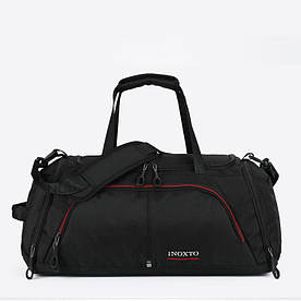 Сумка IX 171107 чорна з відділом для взуття