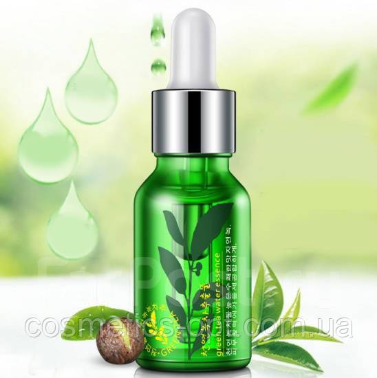 Відновлююча сироватка для обличчя з зеленим чаєм HCHANA GreenTea Water Essence, 15 мл, фото 1