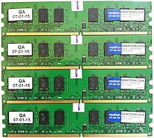 Комплект оперативной памяти Addon-Memory DDR2 8Gb (4*2Gb) 667MHz PC2 2R8 5300U CL5 (AA667D2N5/2GB) Б/У