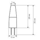 Світлодіодна лампа Biom G4 3.5 W 4500K AC/DC12, фото 2
