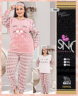 Батальні теплі піжами для жінок