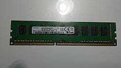 Пам'ять DDR3 4GB Samsung 1Rx8 PC3L-12800E-11-13-D1 1600MHz M391B5173EB0-YK0Q, Б/У з Європи