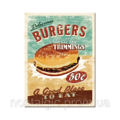 Магніт Ностальгічне-Art Burgers (14230)
