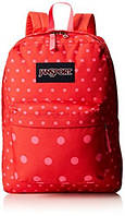 Рюкзак JanSport SuperBreak Backpack Coral Dusk Dots