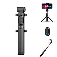 Трипод Xiaomi Selfie Stick Tripod Bluetooth Black с пультом (блютуз)