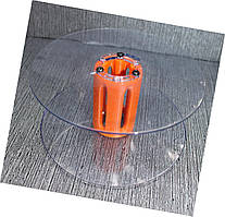 Котушка для мірних матеріалів: Ø вироби — 121 мм, Ø центральної частини котушки — 35 мм, ширина — 55 мм