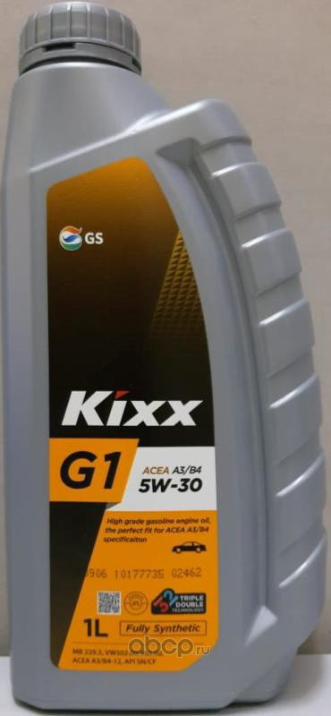 Масло KIXX G1 5w30 A3/B4 1л