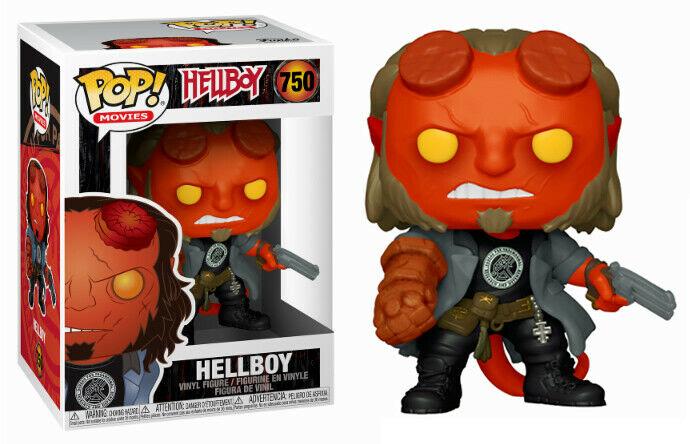 Фігурка Funko Pop Фанко Поп Хеллбой у футболці Hellboy with Tee 10 см H H 750