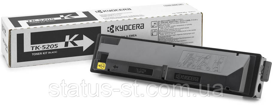 Заправка картриджа Kyocera TK-5205K black для TASKalfa 356ci, фото 1