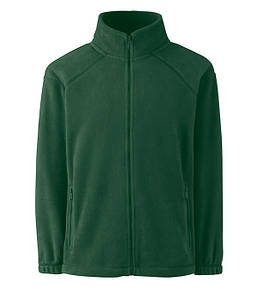 Дитяча флісова кофта на замку 38 Темно-Зелений, 104