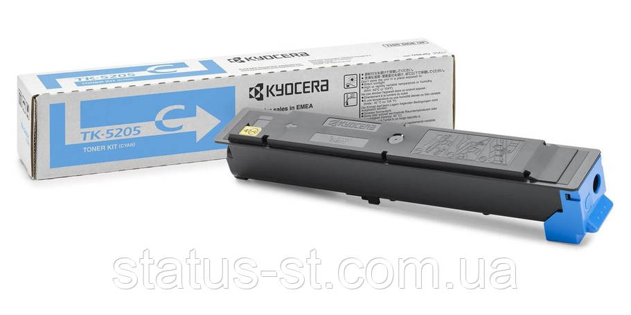 Заправка картриджа Kyocera TK-5205C cyan для TASKalfa 356ci, фото 2