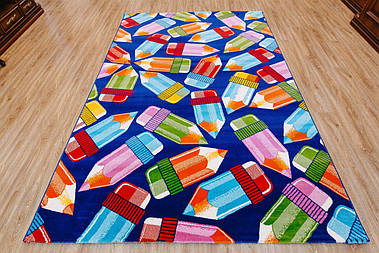 Дитячий килим Кольорові олівці (Baby 2085)