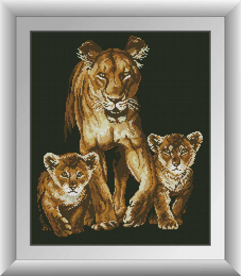 Алмазний живопис Сімейна прогулянка Dream Art 30864 (42 x 50 см), фото 1