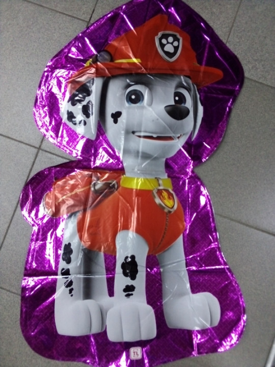 Гелиевый шар фольгированный, фигурный "Скай" розовый, фото 1