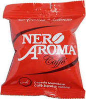 Капсула Nero Aroma " Aroma Intenso " Італія (продаються тільки пакованням по 50 шт.)