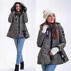Зимова Куртка Топ Стиль Oversize Фабричний Китай Розмір 42-44 в наявності, фото 3
