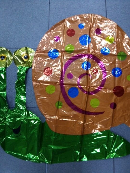 Гелиевый шар фольгированный, фигурный Улитка Гарри, фото 1