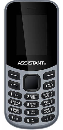 Мобільний телефон Assistant AS-101 Grey Гарантія 12 місяців, фото 2