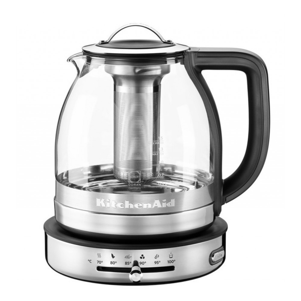 Електрочайник KitchenAid 5KEK1322SS ARTISAN скляний