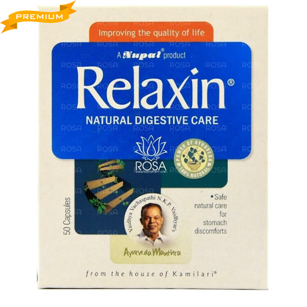 Релаксин (Relaxin Capsules, Nupal Remedies), 50 капсул — натуральний засіб проти хвороб шлунка
