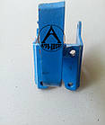 4128110 Кронштейн стійки дискової борони Lemken Rubin 90*90/D20*128-D18, фото 4