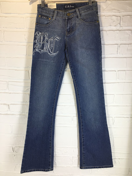 Джинси жіночі U.B.S. 88042 сині 24