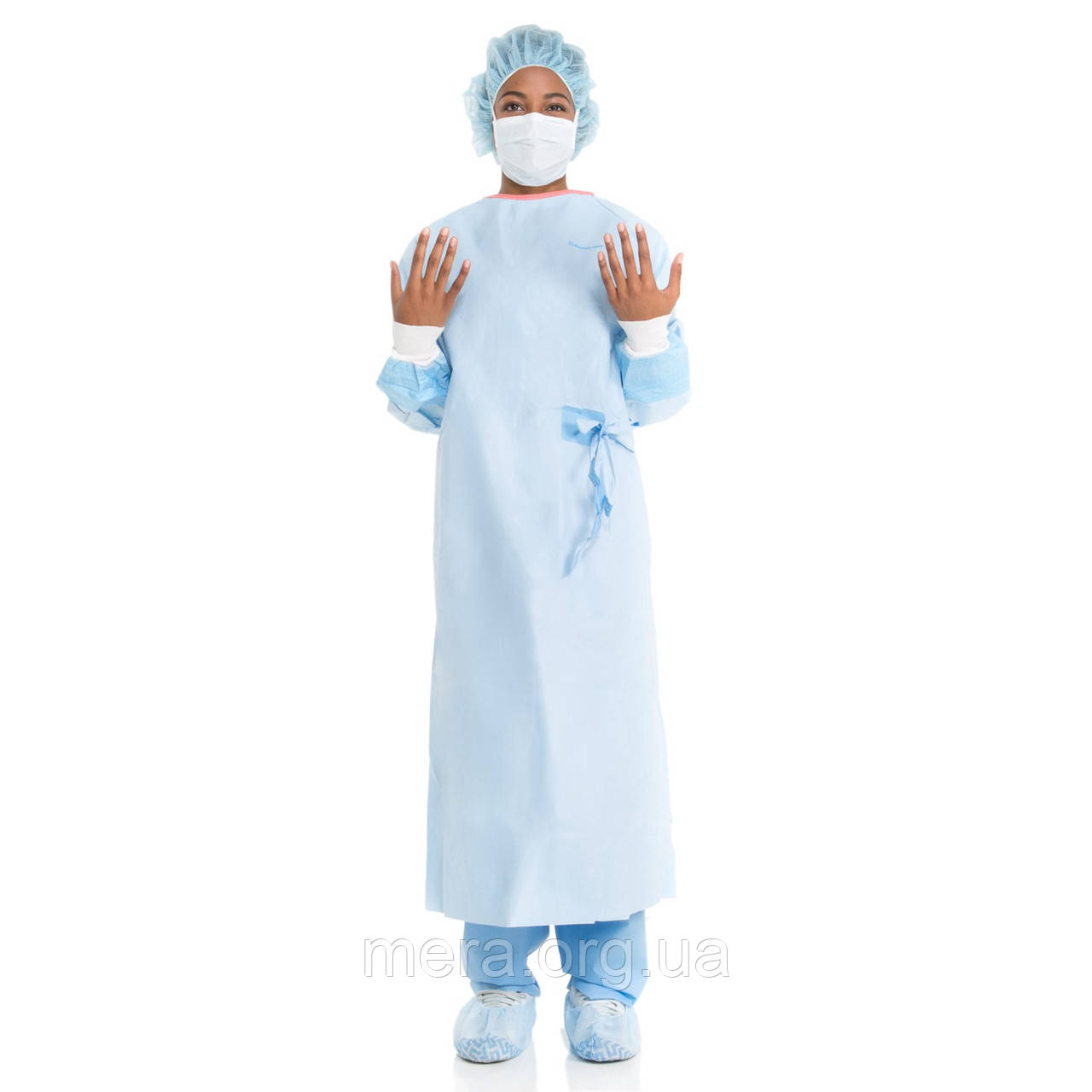 Халат хірургічний СММС, нестерильний, рукав із манжетою 2XL