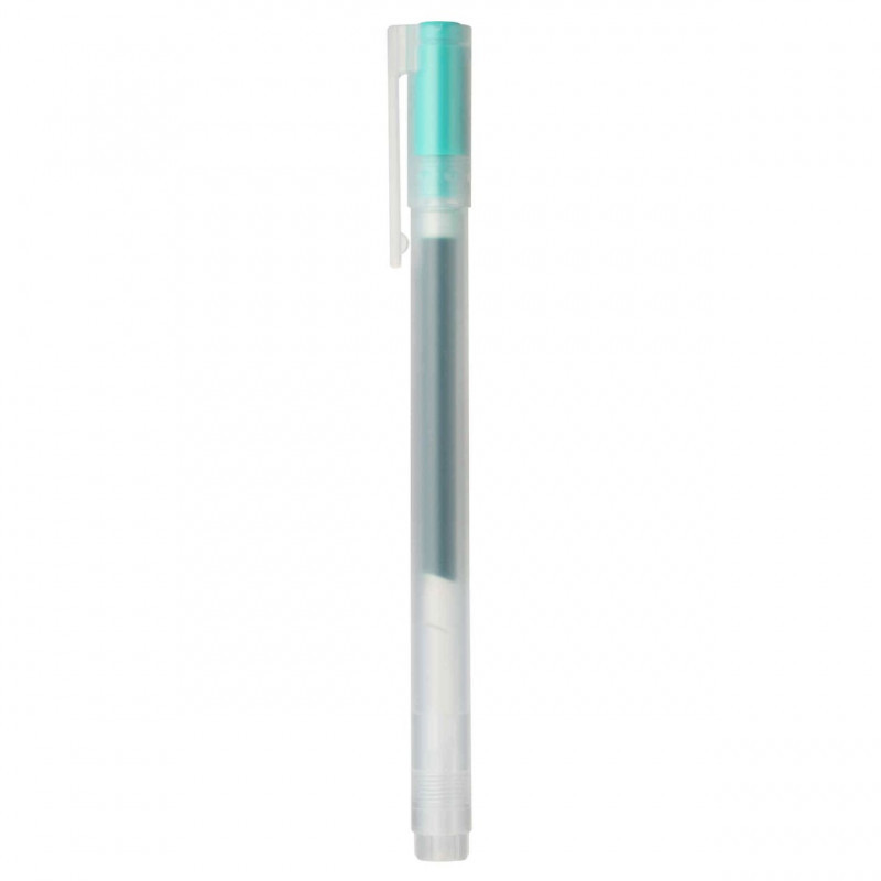 Ручка MUJI гелева зелена 0,5 мм GEL-Ink (4550002796853), фото 1