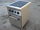 Плита електрична чотириконфоркова на підставці з полицею , фото 5