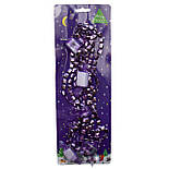 Новорічна прикраса - підвіска з прикрасами, 2,7 м, фіолетовий, пластик, текстиль (471157-6), фото 2