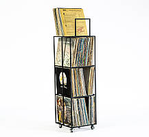 Металевий контейнер для зберігання пластинок 4 поверхний