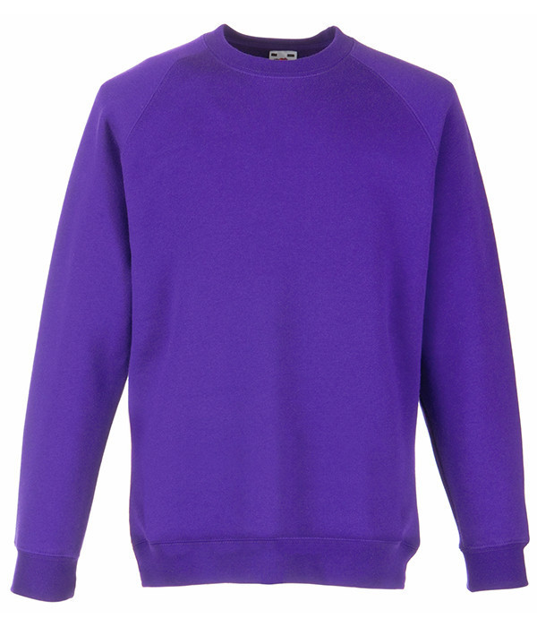 Дитячий світшот Fruit of the Loom Фіолетовий 128 см, фото 1