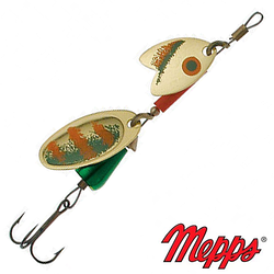 Блесна Mepps Tandem Trout Gold/Green/Orange 6.5гр №1 (30735 008)