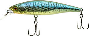 Воблер Jackall Squad Minnow 80SP 82мм 9,7 р HL Bronze Blue Pike Suspending