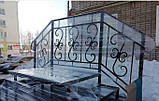 Ганок - вхідна група (вуличні сходи, сходинки, перила, навіс), фото 7