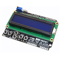 Arduino ЖК LCD 1602 16х2 модуль дисплей КНОПКИ