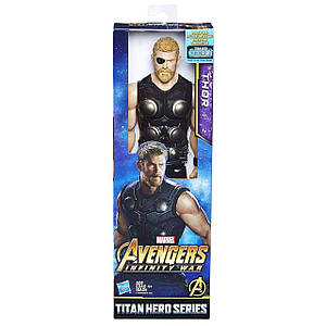 Іграшка Тор Hasbro, Месники: Війна Нескінченності 30см - Thor, Titan Hero Series, Avengers (E1424)