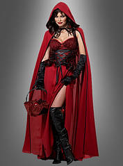 Карнавальний костюм Червоної шапочки, диявола або вампіра