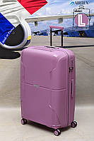 Французский ударостойкий чемодан Большой из полипропилена на 4 колесах "AIRTEX" 245 L Violet