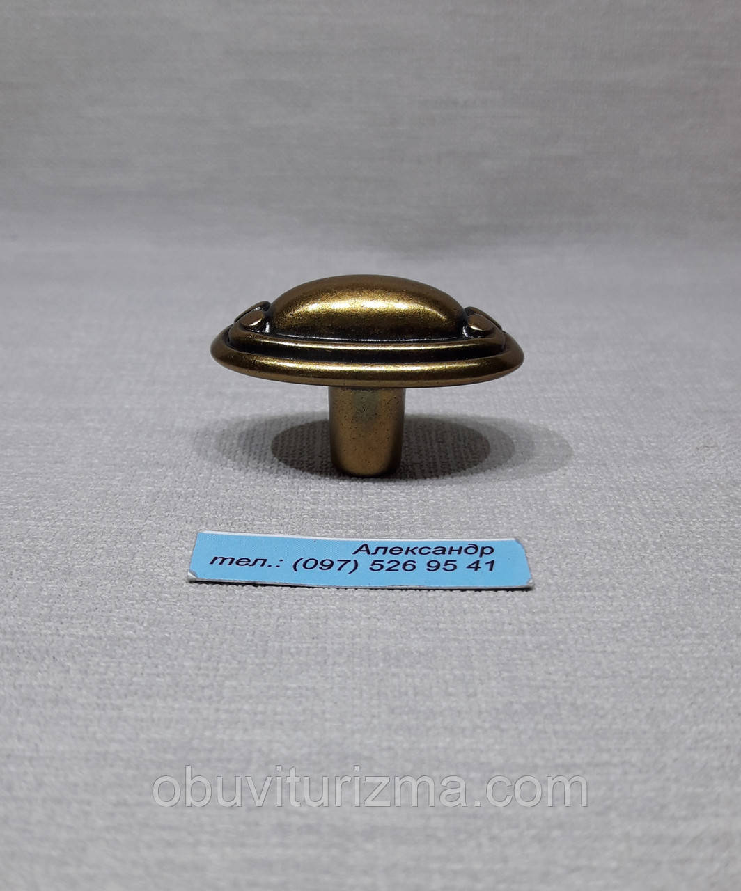 Ручка меблева Gamet GG12-GJK05 бронза антик, фото 1