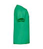 Футболка для дівчаток однотонна зелена 005-47, фото 3
