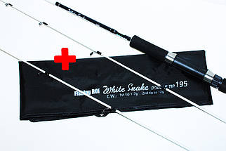 Спінінг Fishing ROI White Snake 1.95 м. 2 в 1, фото 2