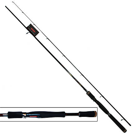 Спінінг B. F. BLACK DIAMOND UL JIG 2.20 M.(тест 0.5-8 р.), фото 2